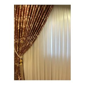 Nivemes Home Pırlanta 100x270 cm Beyaz 1/3 Sık Pile Tül Perde