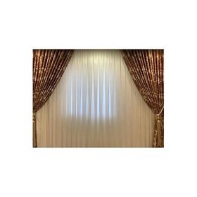 Nivemes Home Pırlanta 250x260 cm Beyaz 1/3 Sık Pile Tül Perde