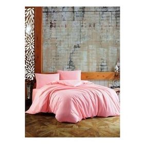 Nivemes Home Pudra %100 Pamuk Çift Kişilik Nevresim Takımı