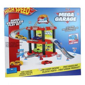 Nizam Oyuncak NZM415 Garage Mega Oto Park Seti