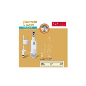 Nkp 0110 Basmalı Sistem Sessiz Hızlı Dolum, Rezervuar İç Takım