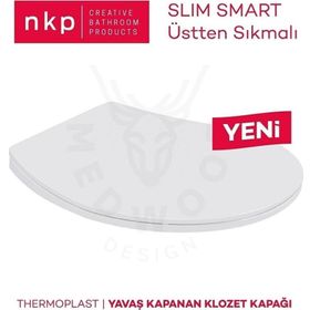 Nkp 0302 Thermoplast Slim Smart Yavaş Klozet Kapağı