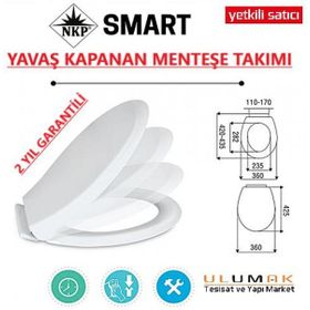 Nkp 0303 Smart Yavaş Kapanan Klozet Kapağı