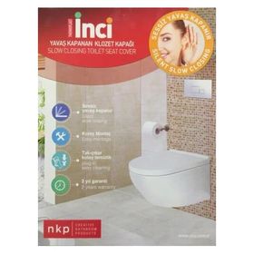 Nkp 0336 İnci Yavaş Kapanan Klozet Kapağı