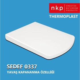 Nkp 0337 Sedef Yavaş Kapanan Klozet Kapağı
