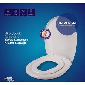 Nkp 0337 Sedef Yavaş Kapanan Klozet Kapağı