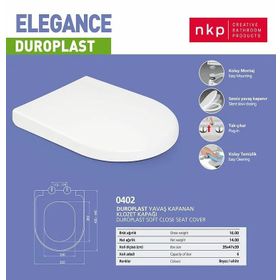Nkp 0402 Klozet Kapağı