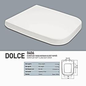 Nkp Dolce Duroplast Yavaş Kapanan Klozet Kapağı