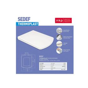 Nkp Kare Slim Duroplast Yavaş Kapanan Klozet Kapağı