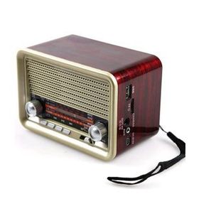 NNS NS-1537BT Sedir Rengi Nostaljik Radyo