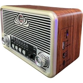 NNS NS-6675 Retro Fenerli Taşınabilir Bluetooth Hoparlör