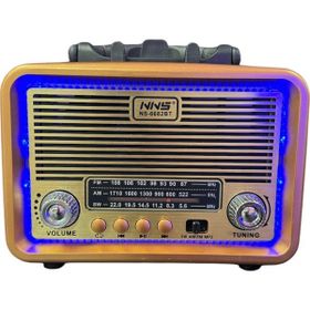 NNS NS-6682 Retro Taşınabilir Bluetooth Hoparlör