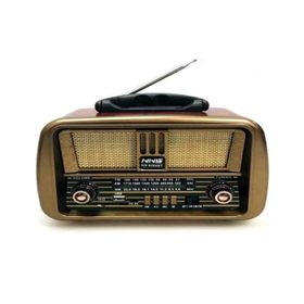NNS NS-8068 Usb-Tf Kart-Fm Retro Taşınabilir Bluetooth Hoparlör