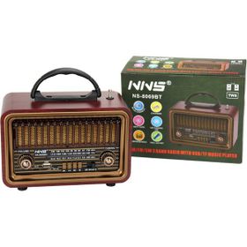 NNS NS-8069 Retro Taşınabilir Bluetooth Hoparlör