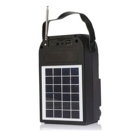 NNS NS-S119S Güneş Enerjili Radyo Taşınabilir Bluetooth Hoparlör