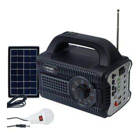 NNS NS-S90LS Fenerli Pilli Solar Şarjlı Müzik Kutusu