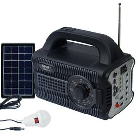 NNS NS-S90LS Fenerli Pilli Solar Şarjlı Müzik Kutusu