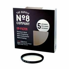 No 8 82 mm Nano UV Filtre Lens