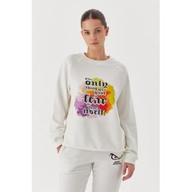 No Fear 72485 Beyaz Kadın Sweatshirt