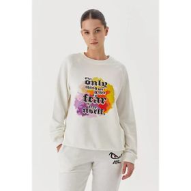 No Fear 72485 Beyaz Kadın Sweatshirt