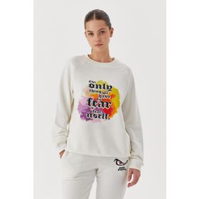 No Fear 72485 Beyaz Kadın Sweatshirt