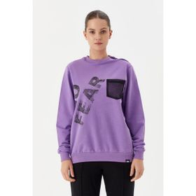 No Fear 72491 001 Lila Kadın Sweatshirt