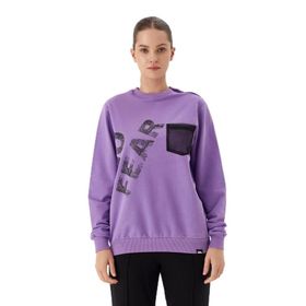 No Fear 72491 Lila Mor Kadın Sweatshirt