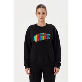 No Fear 72498 Siyah Kadın Sweatshirt
