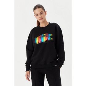 No Fear 72498 Siyah Kadın Sweatshirt