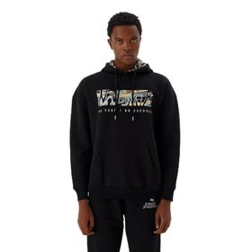 No Fear M500225 Siyah Kapüşonlu Erkek Sweatshirt