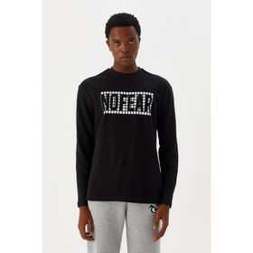 No Fear M500228 Siyah Uzun Kollu Erkek T-shirt