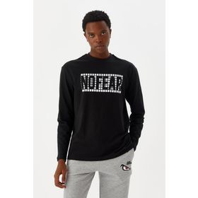 No Fear M500228 Siyah Uzun Kollu Erkek T-shirt