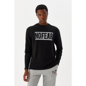 No Fear M500228 Siyah Uzun Kollu Erkek T-shirt