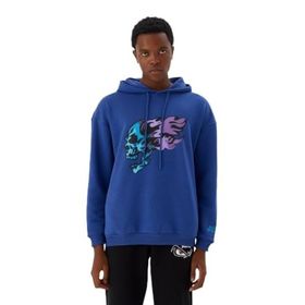 No Fear M500229 Mavi Kapüşonlu Erkek Sweatshirt