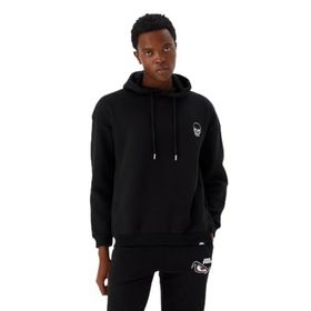 No Fear M500241 Siyah Kapüşonlu Erkek Sweatshirt