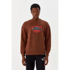 No Fear M500242 Kahverengi Erkek Sweatshirt