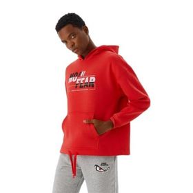No Fear M500243 Kırmızı Kapüşonlu Erkek Sweatshirt