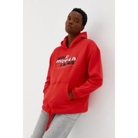 No Fear M500243 Kırmızı Kapüşonlu Erkek Sweatshirt