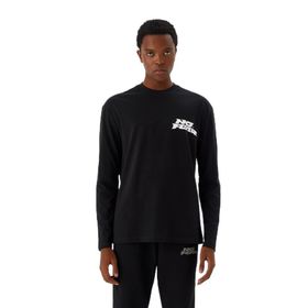 No Fear M500278 Siyah Uzun Kollu Erkek T-shirt