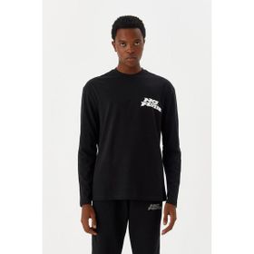 No Fear M500278 Siyah Uzun Kollu Erkek T-shirt