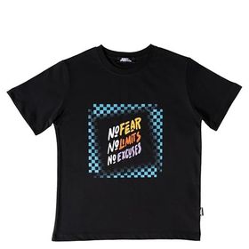 No Fear NFR-B500319 Siyah Erkek Çocuk T-shirt