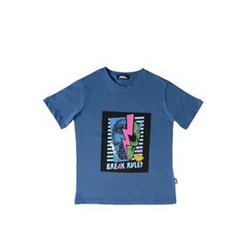 No Fear NFR-B500321 Mavi Erkek Çocuk T-shirt