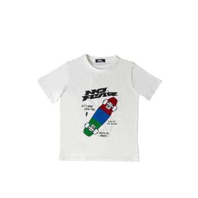 No Fear NFR-B500322 Beyaz Erkek Çocuk T-shirt