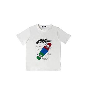 No Fear NFR-B500322 Beyaz Erkek Çocuk T-shirt