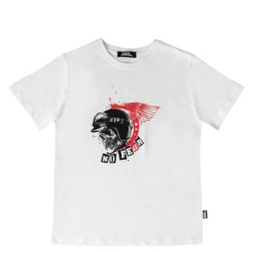 No Fear NFR-B500352 Beyaz Erkek Çocuk T-shirt