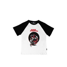 No Fear NFR-B500353 Siyah Beyaz Erkek Çocuk T-shirt