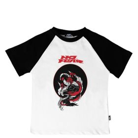 No Fear NFR-B500353 Siyah Beyaz Erkek Çocuk T-shirt