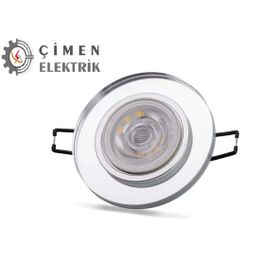 Noas YL65-1611 Zeus Yuvarlak Cam Spot Kasası