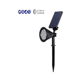 Noas YL74 0706 S 7 Watt Amber Işık Solar Bahçe Armatürü