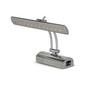 Noas YL85-1502 5W 3200K Günışığı Malaga Krom Anahtarlı 22.5 cm Dekoratif Tablo Apliği